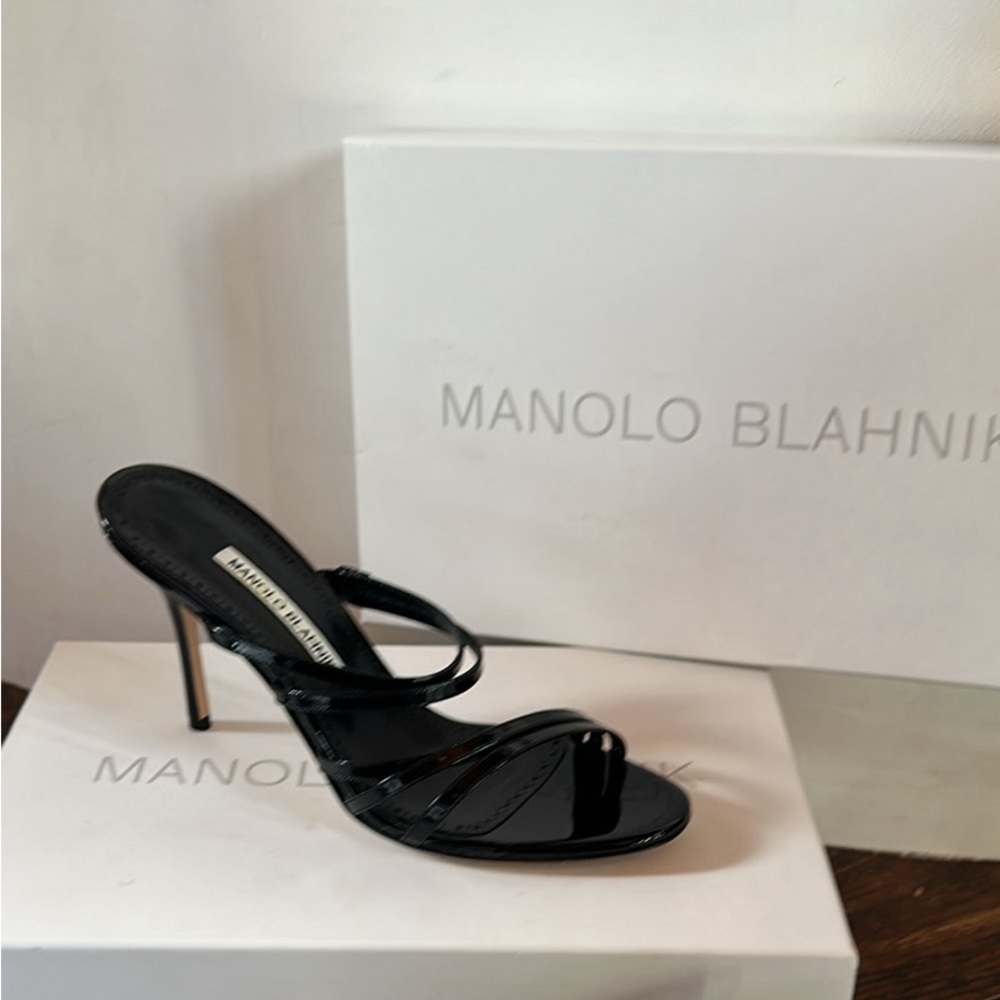 Manolo Blahnik Patent Leather Heels